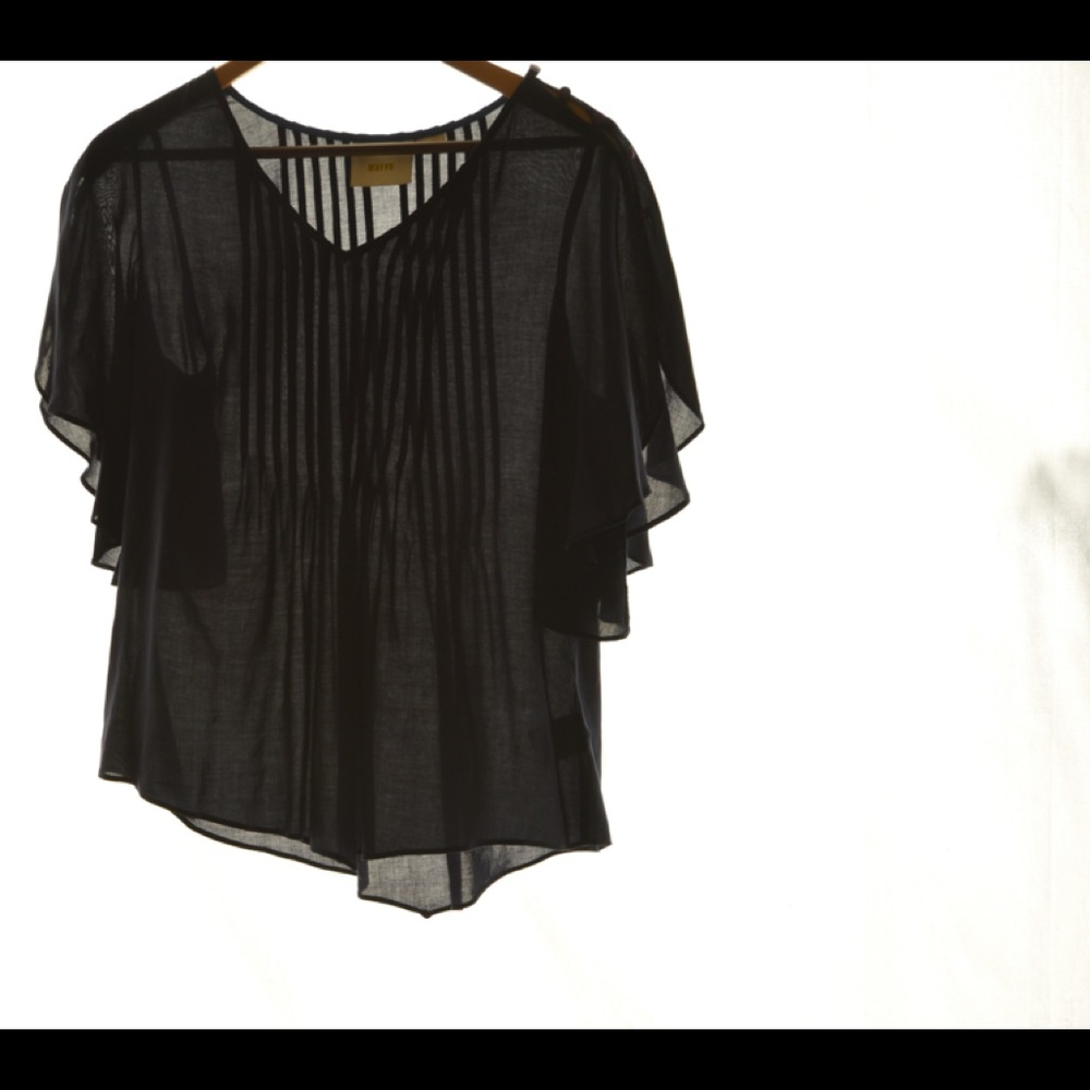 Blouse  nwot,navy